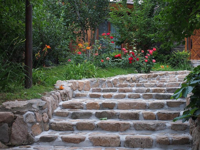 Réaliser un escalier de jardin
