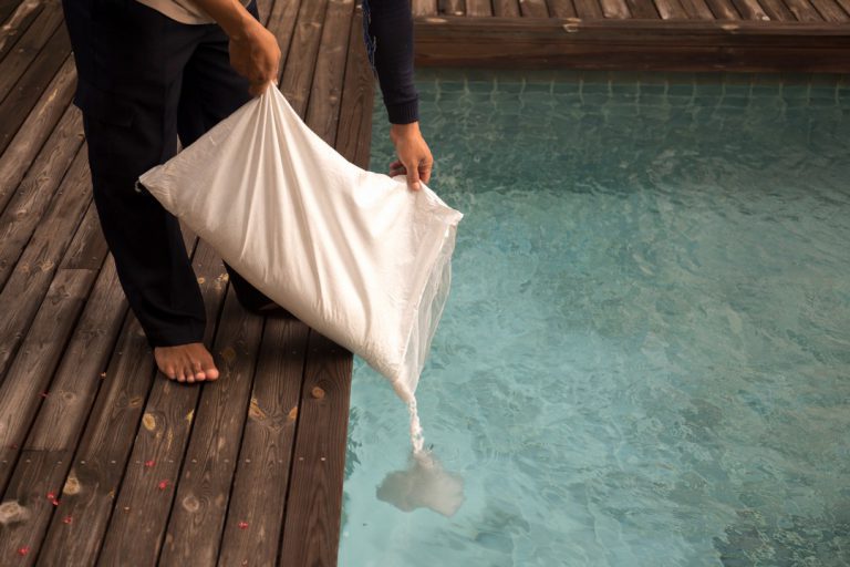 piscine au sel