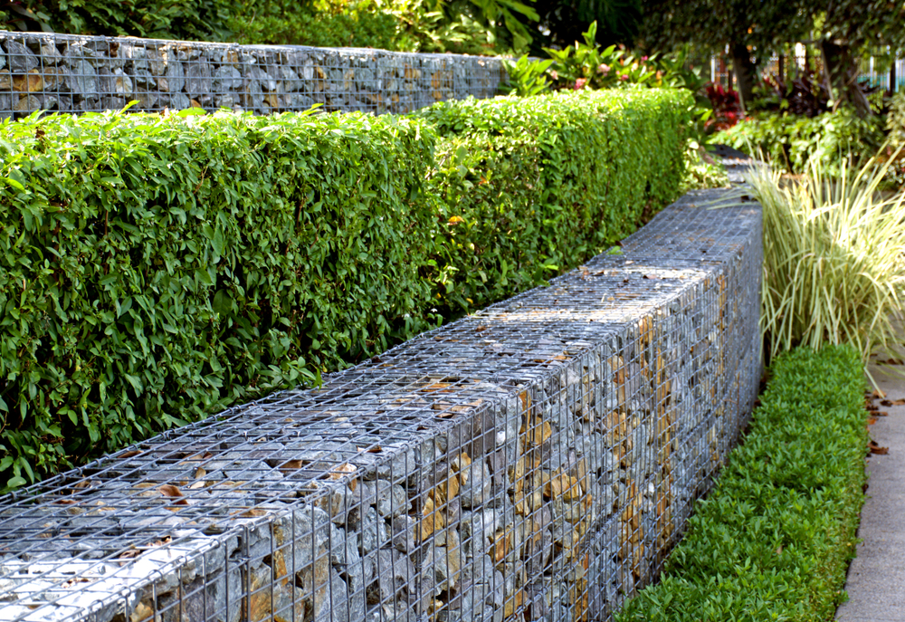 mur en gabion